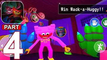 Blue Monster Escape Chapter 2 - Gameplay Walkthrough, Whack A Wuggy  (iOS, Android) | Part 4