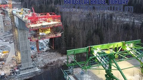 2 Pairs of Balanced Cantilever Form Travellers - FT at Randselva bridge, Norway