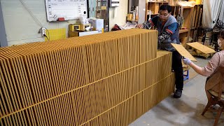 The process of making various wooden items with amazing woodworking techniques in South Korea Top 4