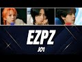JO1 - "EZPZ" Color Coded Lyrics (KAN/ROM/ENG)