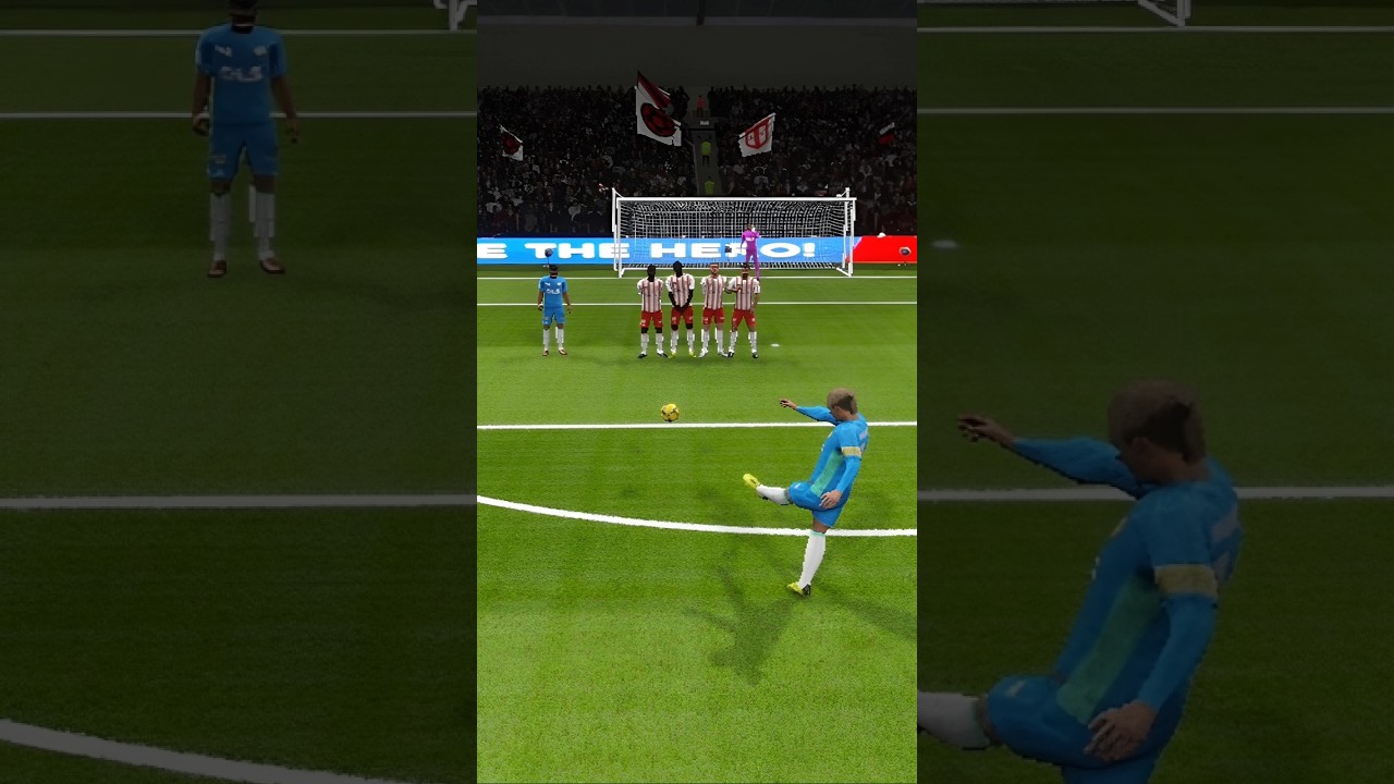 Erling Haaland Free-kick Goal Against Ajaccio ⚽🧤🥅