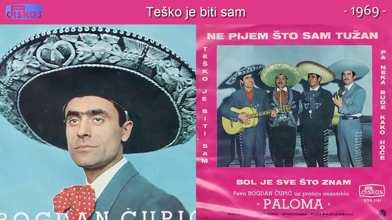 Bogdan Cupic - Tesko je biti sam - (Audio 1969)