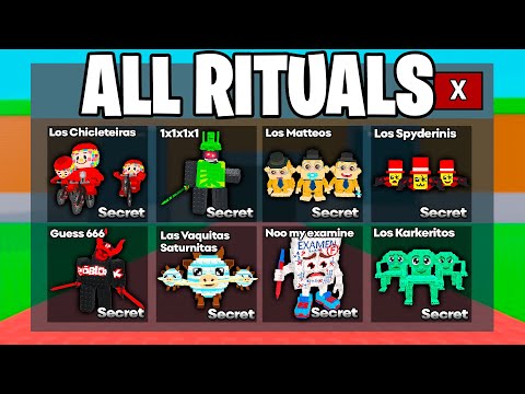 I Collected EVERY RITUAL BRAINROT in 24 Hours!