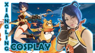 Genshin Impact Xiangling Cosplay Review Test from Bhiner
