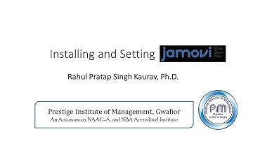 Installing and Setting JAMOVI for Statistical Analysis