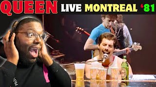 LEGENDARY!!!! Queen - Somebody To Love - HD Live -1981 Montreal reaction #music #ClassicReactions