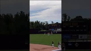 Outfield work and 87mph pull down