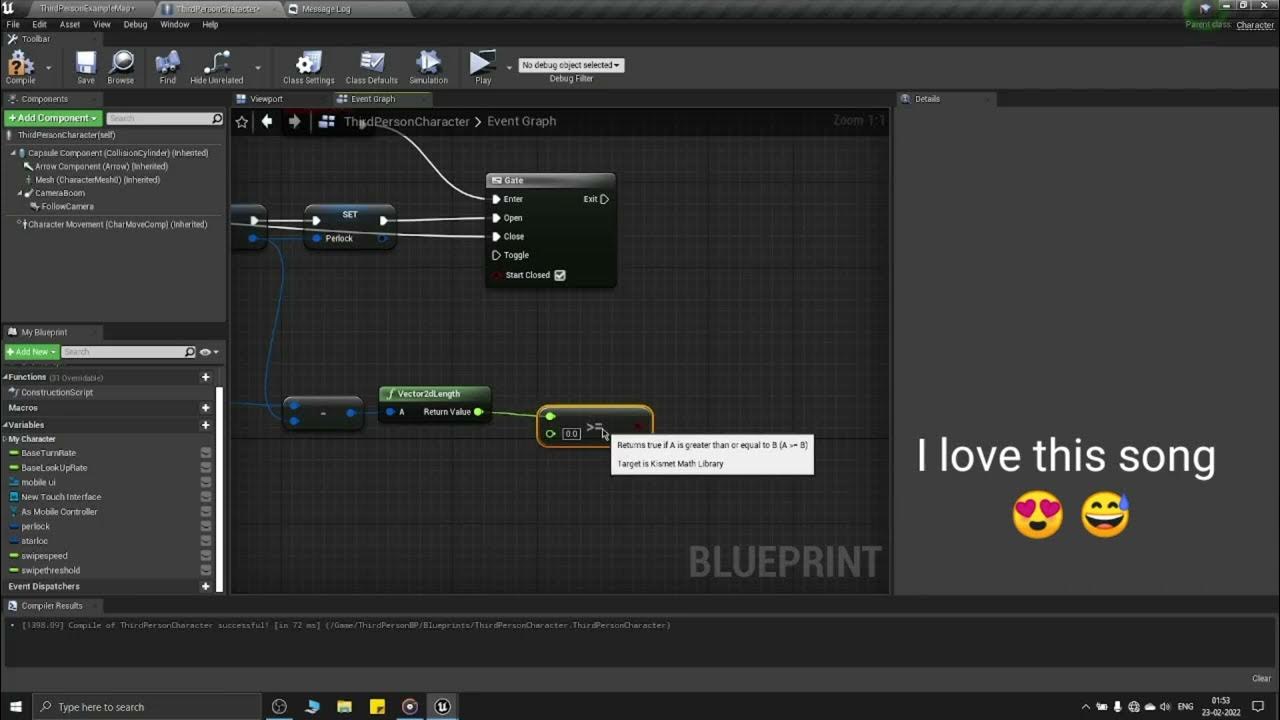 Ue4 android development series 2/ mobile touch control YouTube