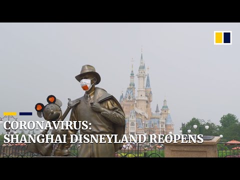 Shanghai Disneyland reopens with coronavirus precautions
