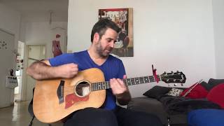 Easy (Lionel Richie/ The Commodores)- Acoustic Cover by Yoni (+Tutorial) chords