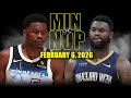 Minnesota Timberwolves vs New Orleans Pelicans Full Game Highlights – February 6, 2026 | NBA Season