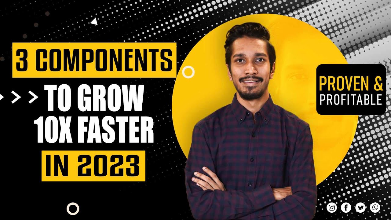 3 Components to Grow Your Business 10x Faster | Marketing Strategies ...