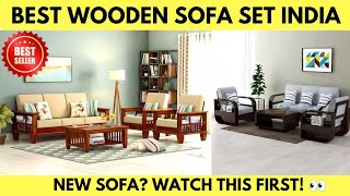 Best Wooden Sofa Set Designs in India ✅ Best wooden sofa set in India Best Sofa Sets In India  ✅2025