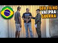 CONVOCANDO HOMENS PRA GUERRA COM ROUPA DO EXÉRCITO -  QMÉVC