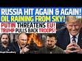 Ukraine Hits Russia 4 Times! Oil Rains From Sky - Putin Warns EU as US Steps Back | Kinjal
