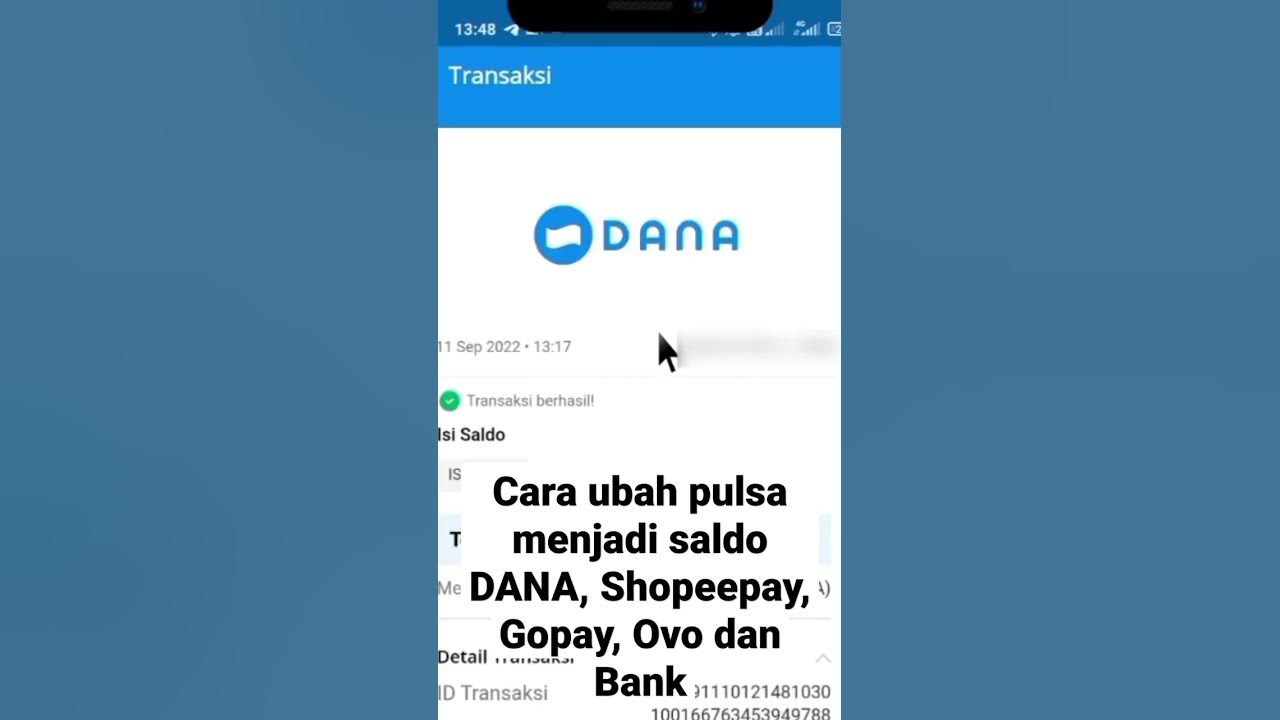 Cara mudah ubah pulsa kalian menjadi saldo Dana, Shopeepay, Gopay, Ovo, Bank dan lain-lain