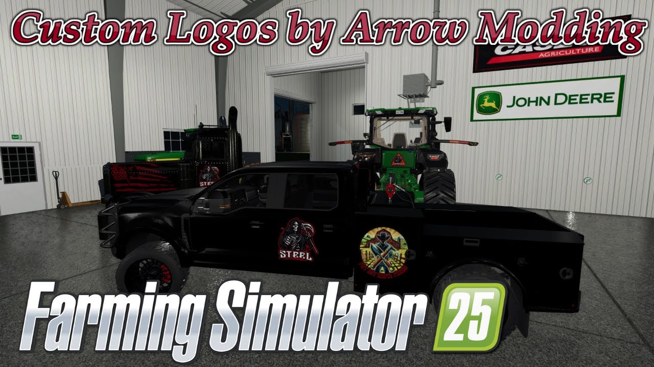Custom logs mod Farm Sim 25
