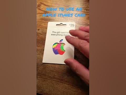 How to Use an Apple Gift Card 