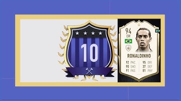 Getting RONALDINHO 94 from DRAFT OF THE WEEK | PACYBITS FUT 20 Gameplay