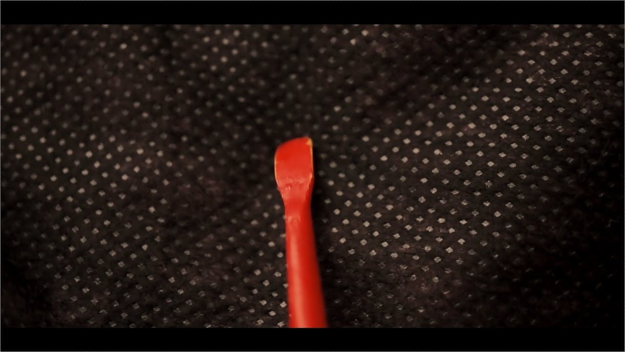 [ASMR]砂利袋を耳かき棒でガリガリ(左右感少な目)