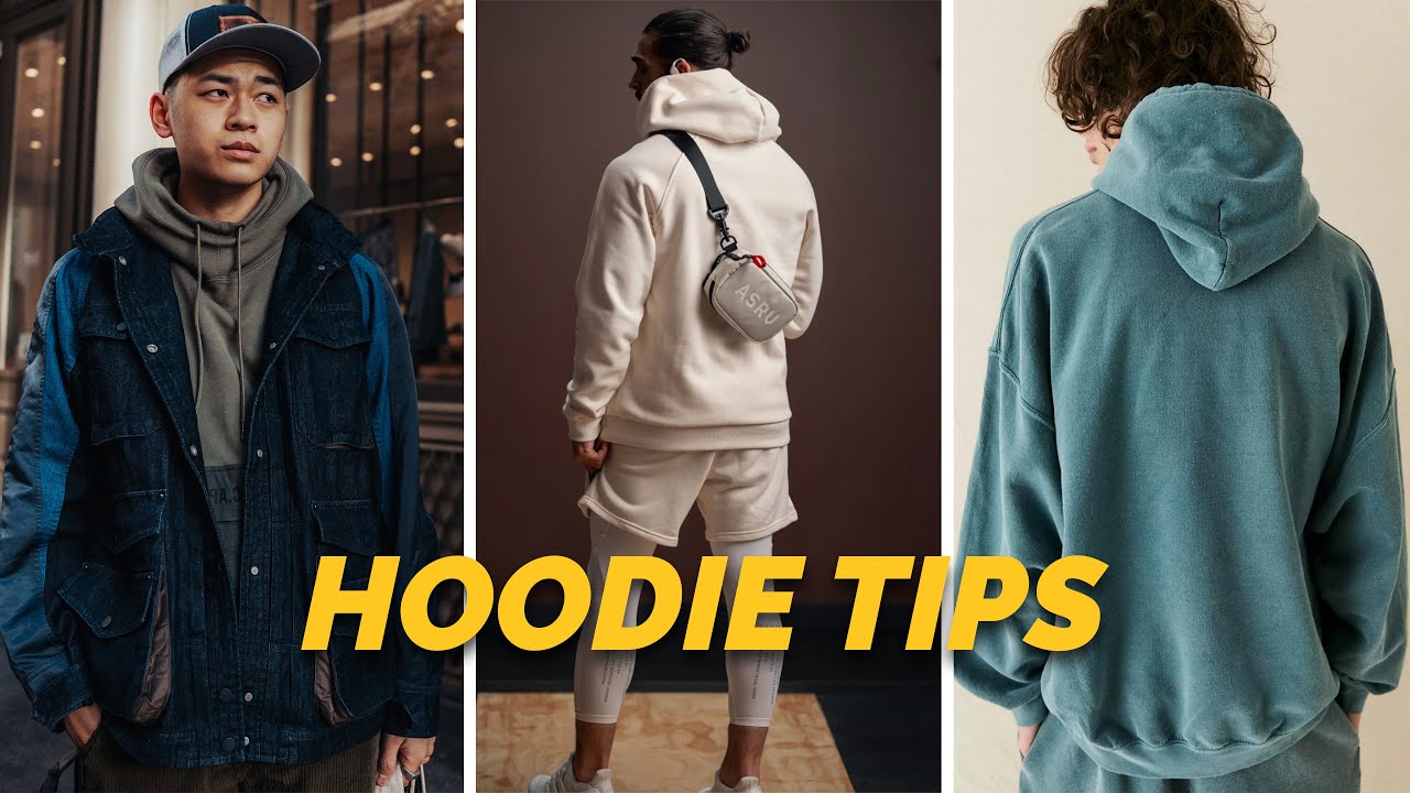 How To Style Hoodies (Streetwear & Casual) - YouTube