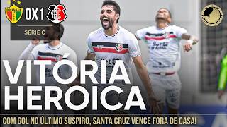 PÓS-JOGO - SÉRIE C  - BRUSQUE 0 X 1 SANTA CRUZ
