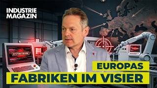 Cyberangriffe auf Maschinen: Warum Europas Industrie jetzt zur Zielscheibe wird | Christopher Ehmsen