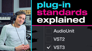 Plug-in Standards in Studio One (VST2/VST3/AU)