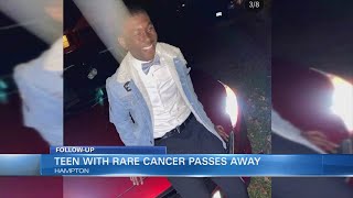 Hampton High School graduate dies after fighting rare kidney cancer