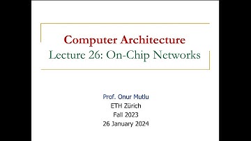 Computer Architecture - Lecture 26: On-Chip Networks (Fall 2023)