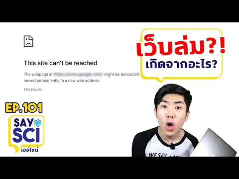 เว็บล่ม เพราะอะไร สรุปให้! ง่ายแล้วนะ! - SaySci