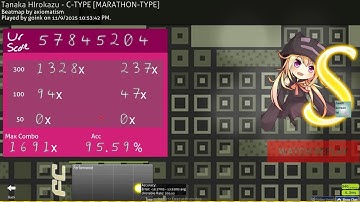 Day 612 of C-TYPE until slideracc is optional in osu! lazer