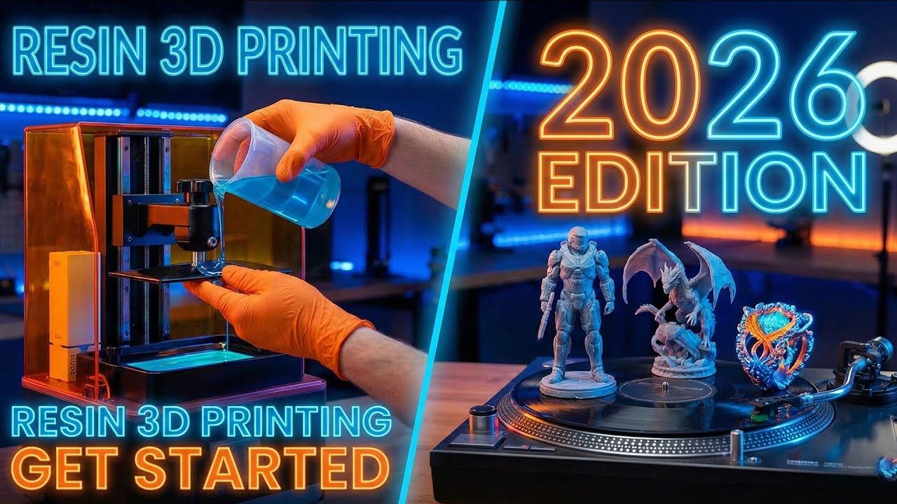 How to Start Resin 3D Printing in 2026 (Complete Guide) - YouTube