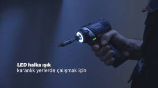 Bosch Gdr 10.8-Li Çift Akülü Darbeli Somun Sıkma 10.8V 2.0Ah