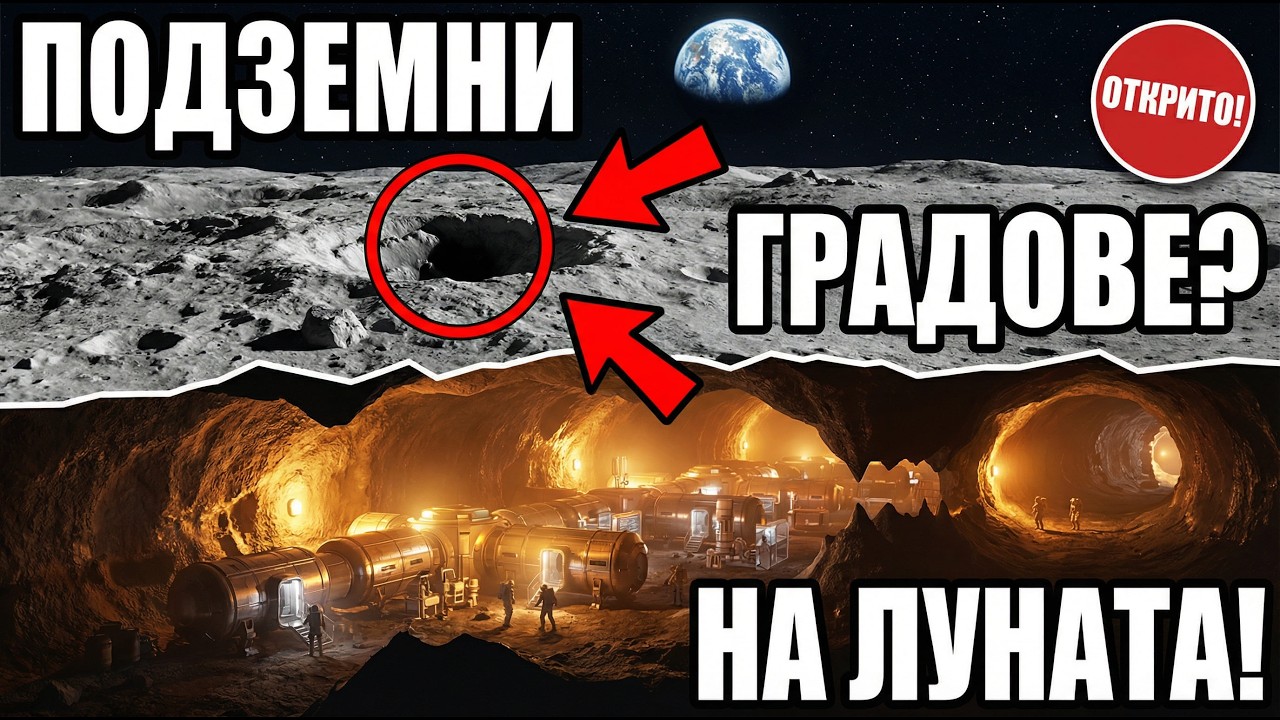 СТЪКЛЕНИ тунели на Луната: Убежища за първите колонисти или нещо друго?