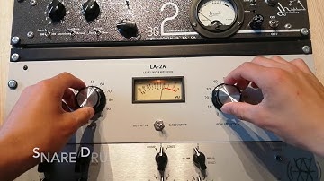 Drip opto 2 LA 2A compressor Demonstration Video