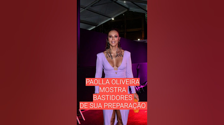 Paolla Oliveira REVEALS all the secrets of her preparation 😍 #paollaoliveira