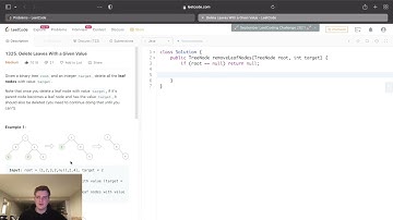 Leetcode Solution - 1325 Delete Leaves With a Given Value