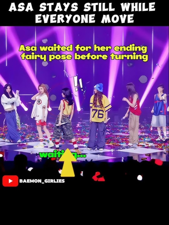 Asa stay still in her position #asa #babymonster #shorts #fyp #kpop #viral