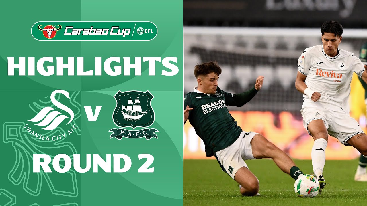 [Highlight] Carabao Cup : Swansea City vs Plymouth Argyle (27-08-68)