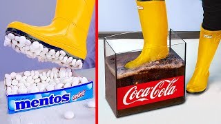Эксперимент: кока-кола и ментос