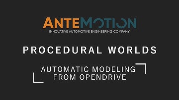 From OpenDrive to a simulation-ready environment | Procedural Worlds