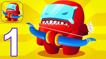 Imposter Archer - Gameplay Part 1 All Levels 1-5 (Android, iOS)