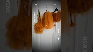 Dolly Clic Tutu With Velvet Waist Caramel