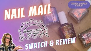 Great Lakes Lacquer Haul & Swatch - Indie Nail Polish Review