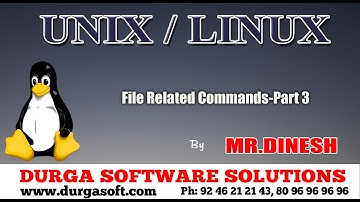 Unix/Linux-File Related Commands-Part 3