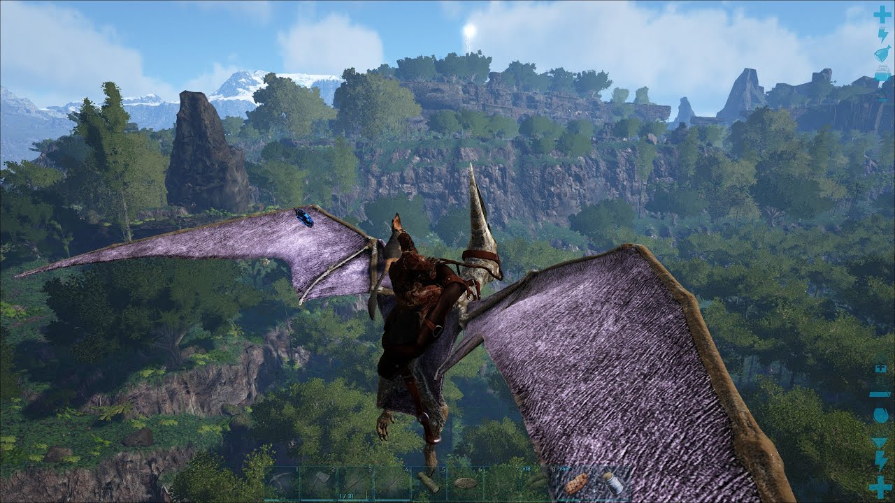 ARK Survival Evolved (Ragnarok) Tree Platform Base - YouTube