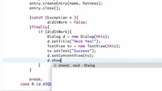 Android Application Development Tutorial   118   How to Create a Dialog