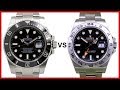 ▶ Rolex Submariner vs Explorer II 42mm GMT - COMPARISON