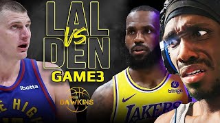 IM DONE!! Los Angeles Lakers vs Denver Nuggets Game 3 Full Highlights 2024 WCR1